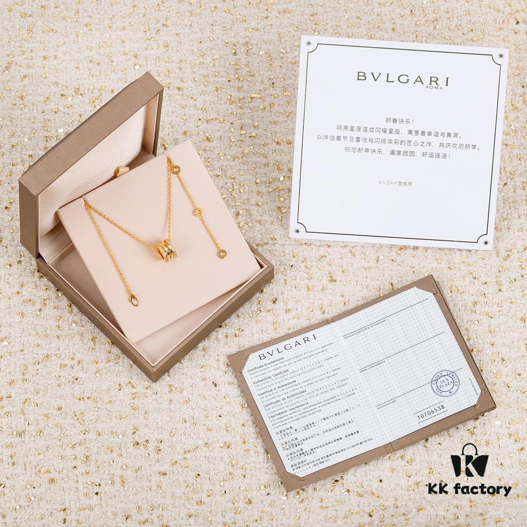 B.zero1 Rock Series 18K Gold Necklace Inspired by the Colosseum