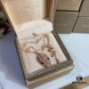 BVLGARI-inspired Snake Necklace, Luxury High-End Fashion Jewelry with Premium Carbon Crystal, Exquisite Hollow Carving and Gold Plating, Celebrity Style Bracelet Replica