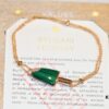 BVLGARI Bulgari New White Mother-of-Pearl and Malachite Ice-Cream Bracelet