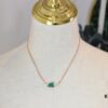 BVLGARI Bulgari New White Mother-of-Pearl and Malachite Ice-Cream Necklace
