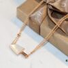 BVLGARI Bulgari New White Mother-of-Pearl and Malachite Ice-Cream Necklace
