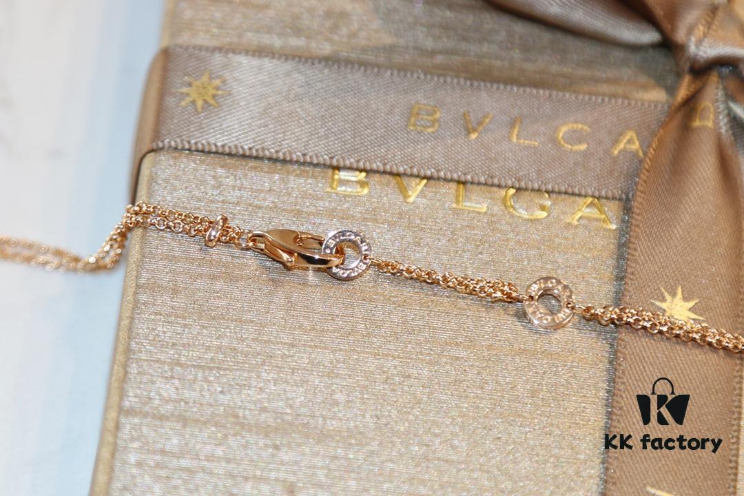 BVLGARI Bulgari New White Mother-of-Pearl and Malachite Ice-Cream Necklace