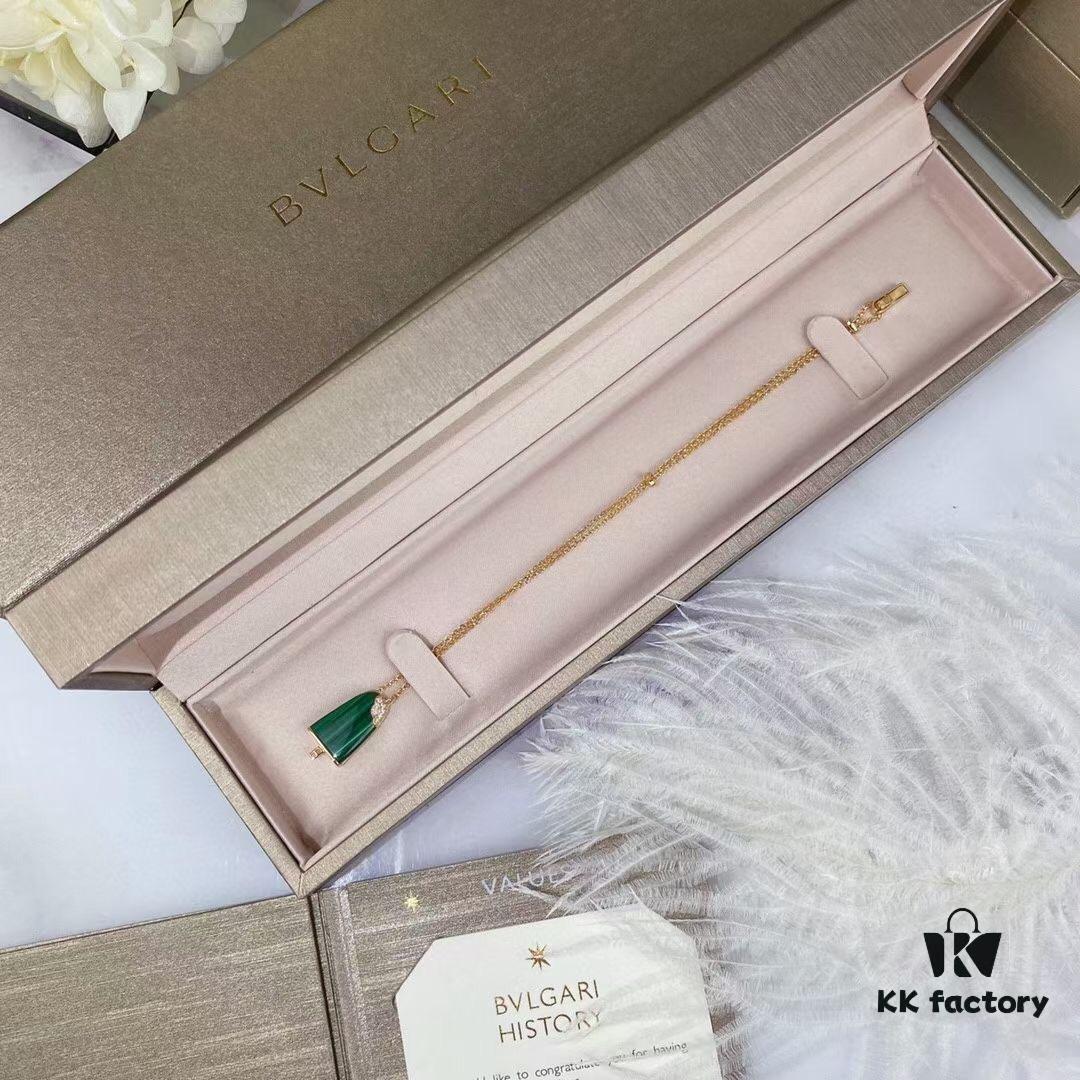 Upgraded New Version, Premium Craftsmanship 925 Sterling Silver White Mother of Pearl Natural Emerald 100% Real Product Photos 💘 Bestselling Hot Item 👍 Bvlgari Ice Cream Pop Bracelet 💎 💫💫💫 Exquisitely Detailed Craftsmanship, Luxurious and Elegant Design, Original Logo Reproduced 🍃 Extremely Comfortable to Wear