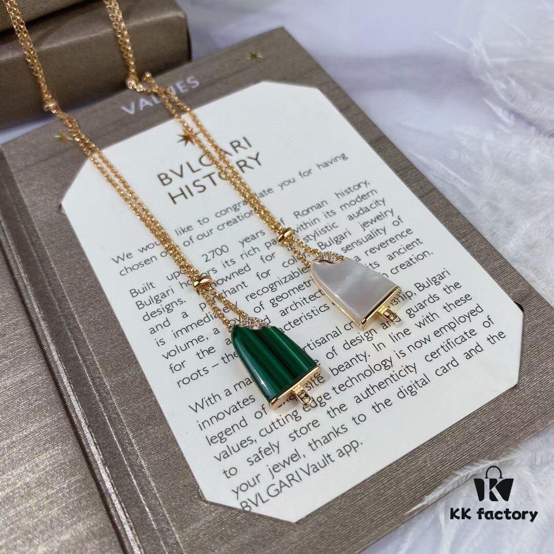 Upgraded New Version, Premium Craftsmanship 925 Sterling Silver White Mother of Pearl Natural Emerald 100% Real Product Photos 💘 Bestselling Hot Item 👍 Bvlgari Ice Cream Pop Bracelet 💎 💫💫💫 Exquisitely Detailed Craftsmanship, Luxurious and Elegant Design, Original Logo Reproduced 🍃 Extremely Comfortable to Wear