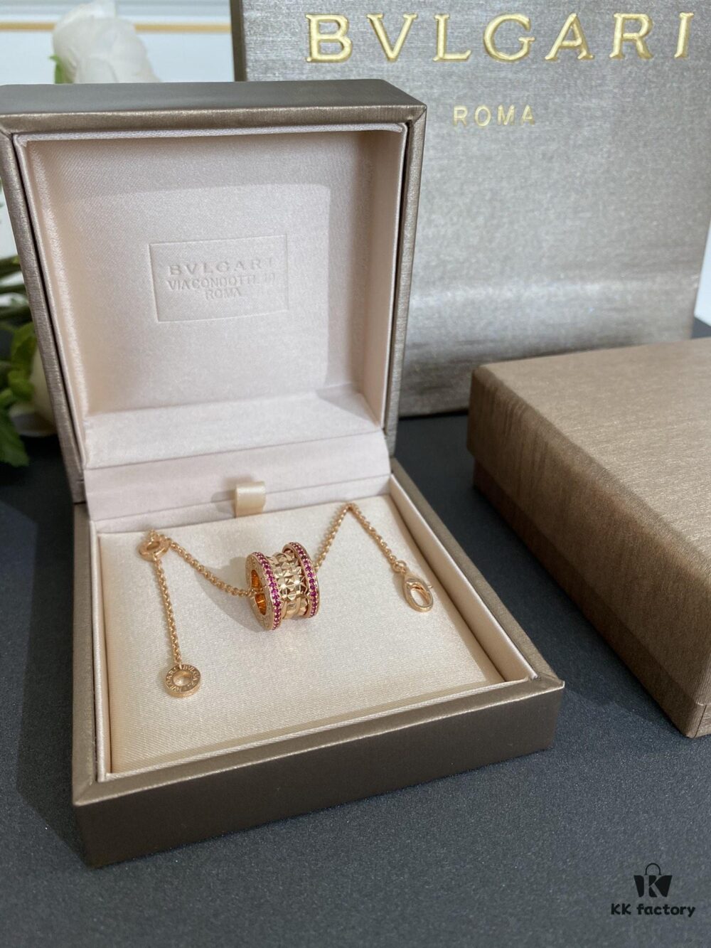 B Baby Home New Year Limited Edition: B.zero1 Series Ruby Rivet Pendant