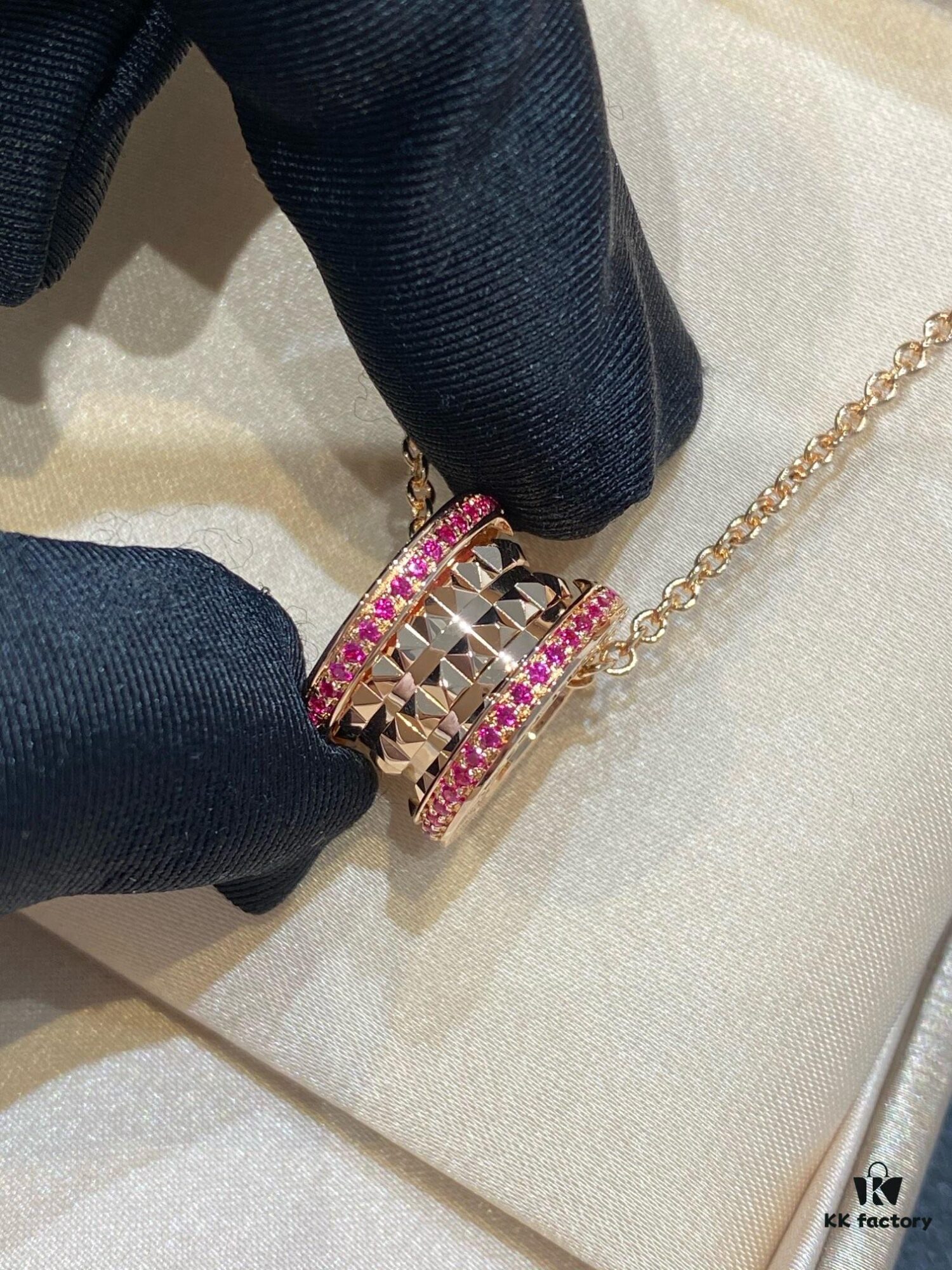 B Baby Home New Year Limited Edition: B.zero1 Series Ruby Rivet Pendant