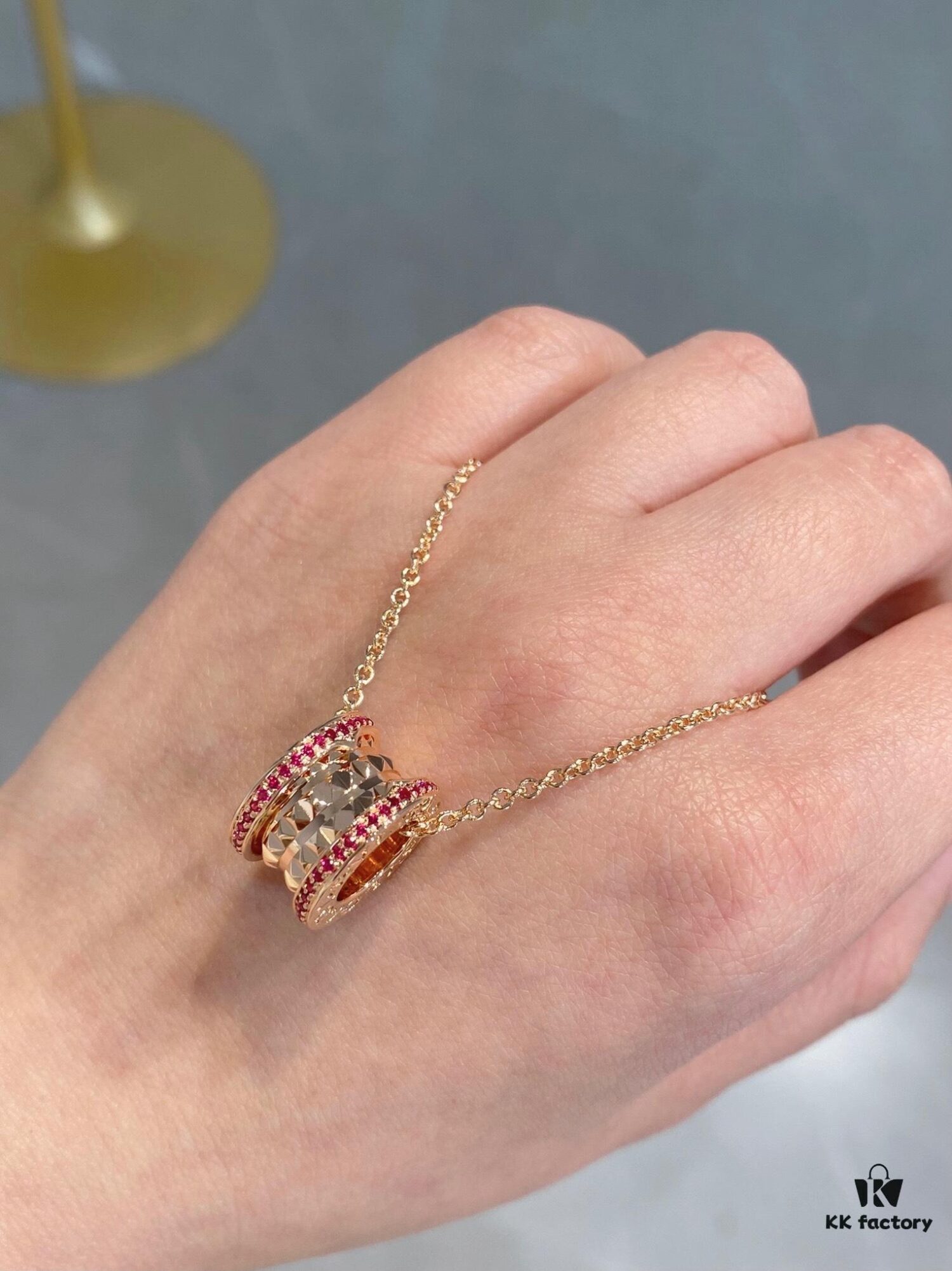 B Baby Home New Year Limited Edition: B.zero1 Series Ruby Rivet Pendant