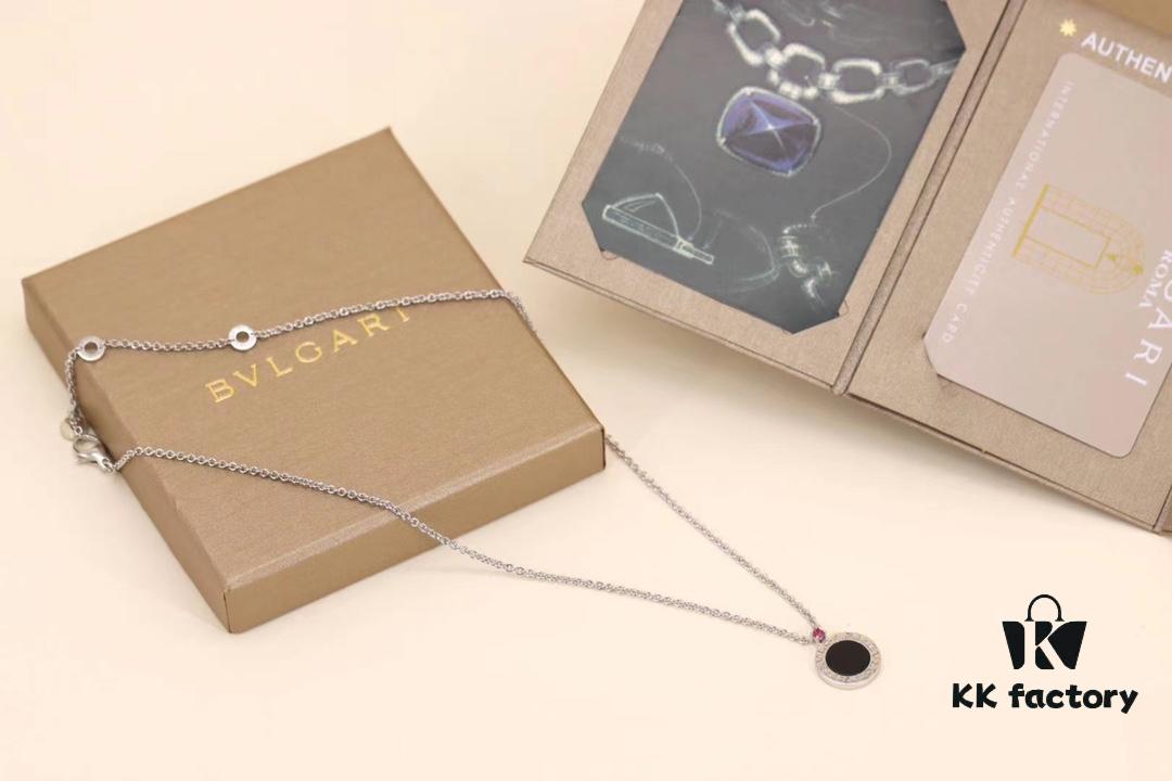 Valentine's Gift ❤️ Bvlgari Charity Red Enamel New Necklace