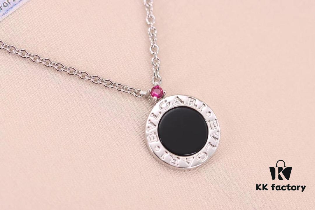 Valentine's Gift ❤️ Bvlgari Charity Red Enamel New Necklace