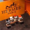 Hermès HEURE H 18K Gold Enamel Ring – Elegant, Romantic, and Artistic Luxury Fashion Statement with Classic H Logo and Enamel Craftsmanship