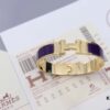 HERMES Enamel H Bracelet