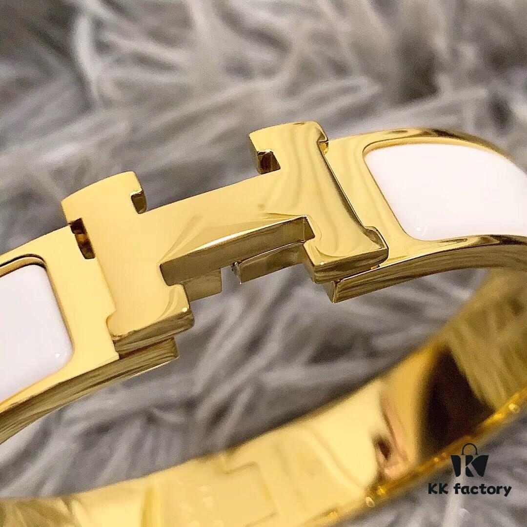 New Color HERMES CLIC Enamel H Bracelet, a Must-Have for Hermès Enthusiasts and the Most Classic Among Hermès Bracelets