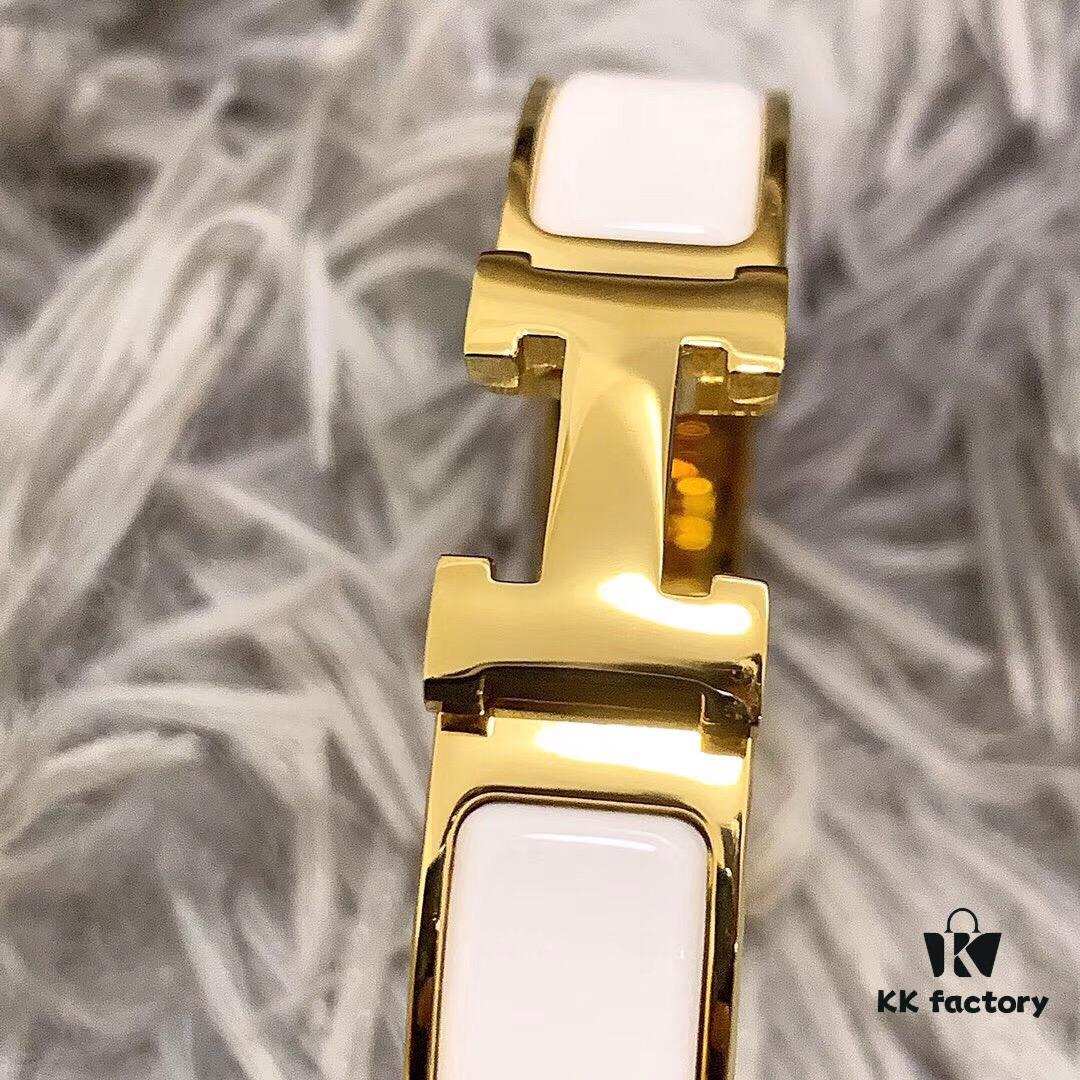 New Color HERMES CLIC Enamel H Bracelet, a Must-Have for Hermès Enthusiasts and the Most Classic Among Hermès Bracelets