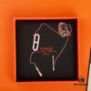 Hermes Pig Nose Necklace, High-End Custom V Gold Plated with 0.5 Thick Gold Coating