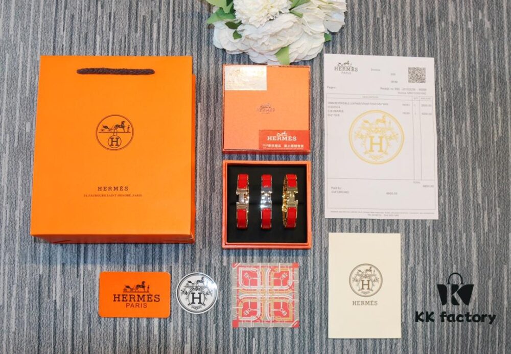 New Arrival Dynasty Bloodline Hermes HERMES Classic H Bracelet