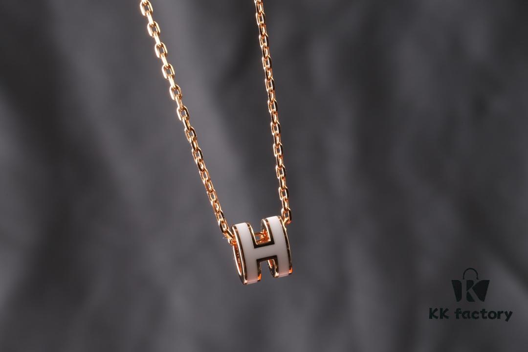 Hermès Mini Pop H Series Necklace - Top Perfect Version, Custom-Made to Match Authentic Quality