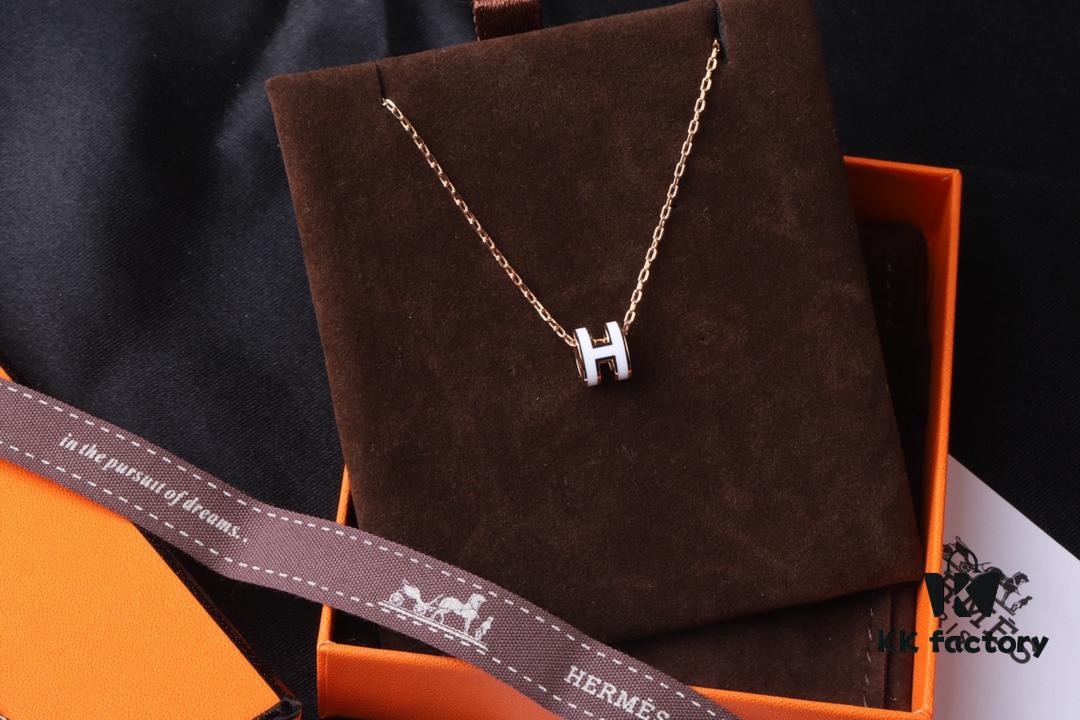 Hermès Mini Pop H Series Necklace - Top Perfect Version, Custom-Made to Match Authentic Quality