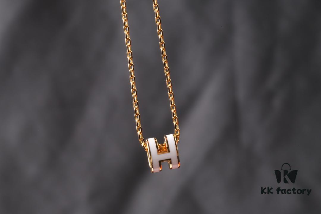 Hermès Mini Pop H Series Necklace - Top Perfect Version, Custom-Made to Match Authentic Quality