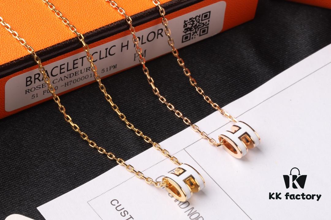 Hermès Mini Pop H Series Necklace - Top Perfect Version, Custom-Made to Match Authentic Quality