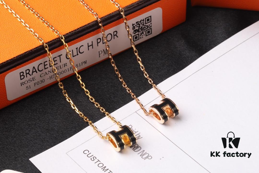 Hermès Mini Pop H Series Necklace - Top Perfect Version, Custom-Made to Match Authentic Quality