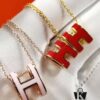 Mini POP Hermès H Enamel Pendant Necklace