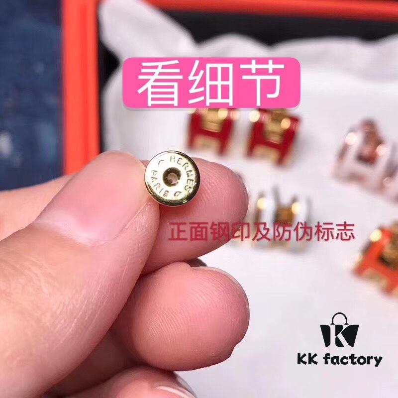 Hermès H Stud Earrings - Another Perfect Product Ready to Ship!