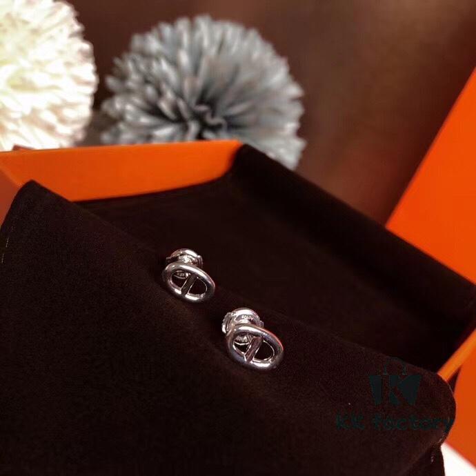 Mini Hermès Pig Nose Stud Earrings / Necklace, Trendy and Fashionable