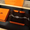 Hermes Farandole Gold-Plated Pig Nose Bracelet