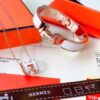 Hermès Bracelet + H Necklace Set (Two Sets, Original Packaging & Free Shipping)