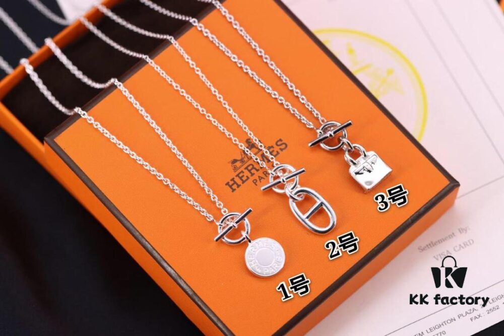 Hermes Needle Buckle Necklace Series