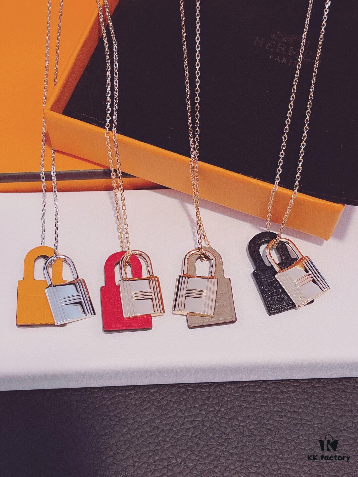 Hermès Calfskin Necklace