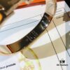 Hermes 1:1 Replica Sticker, Label, Receipt Set Available in Rose Gold - Hermes CLIC Enamel H Bracelet Classic Couple's Style