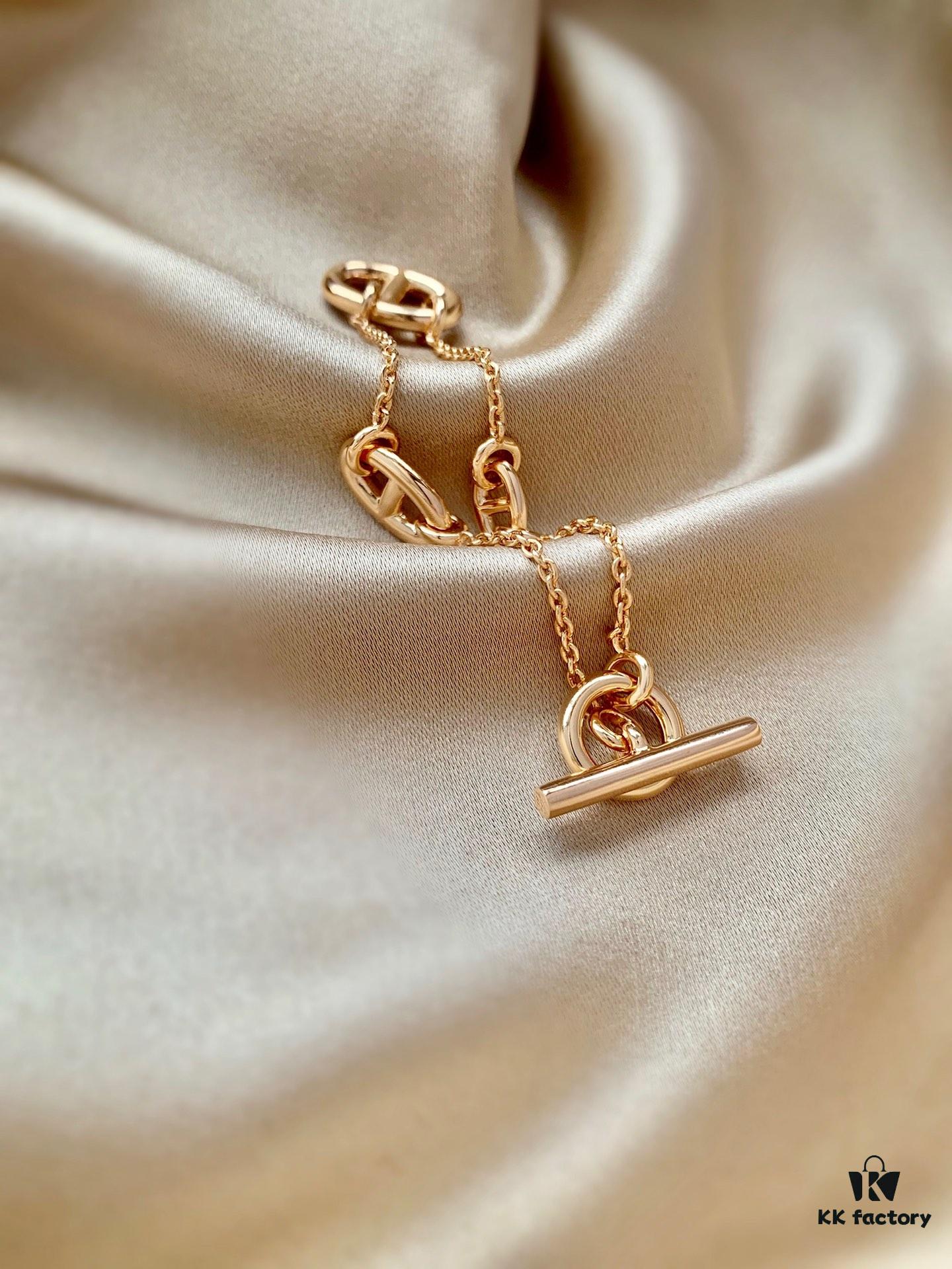 Hermes H Pig Nose Bracelet, Latest Jewelry Collection from Boutique! A Perfect Classic Icon!