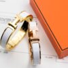 Hermes Classic Enamel Bracelet, Same Style as Lin Xin Tong's Celebrity Choice