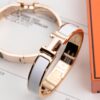 Hermes Classic Enamel Bracelet, Same Style as Lin Xin Tong's Celebrity Choice