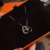 Affordable Hermès-style Pig Nose Necklace by O'mai|lon