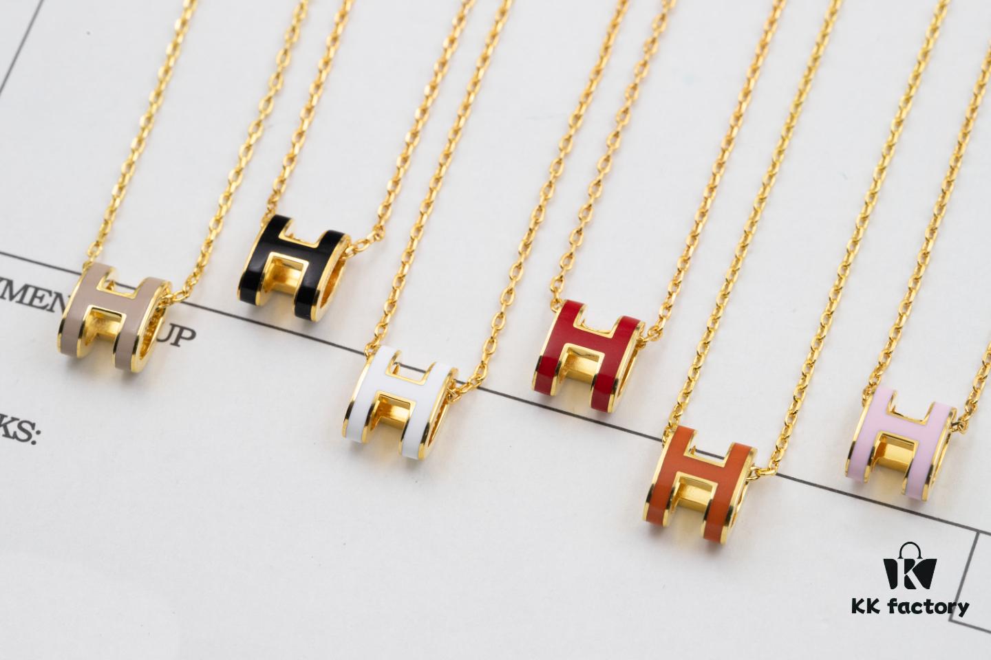 Mini POP Hermès H Pendant Necklace