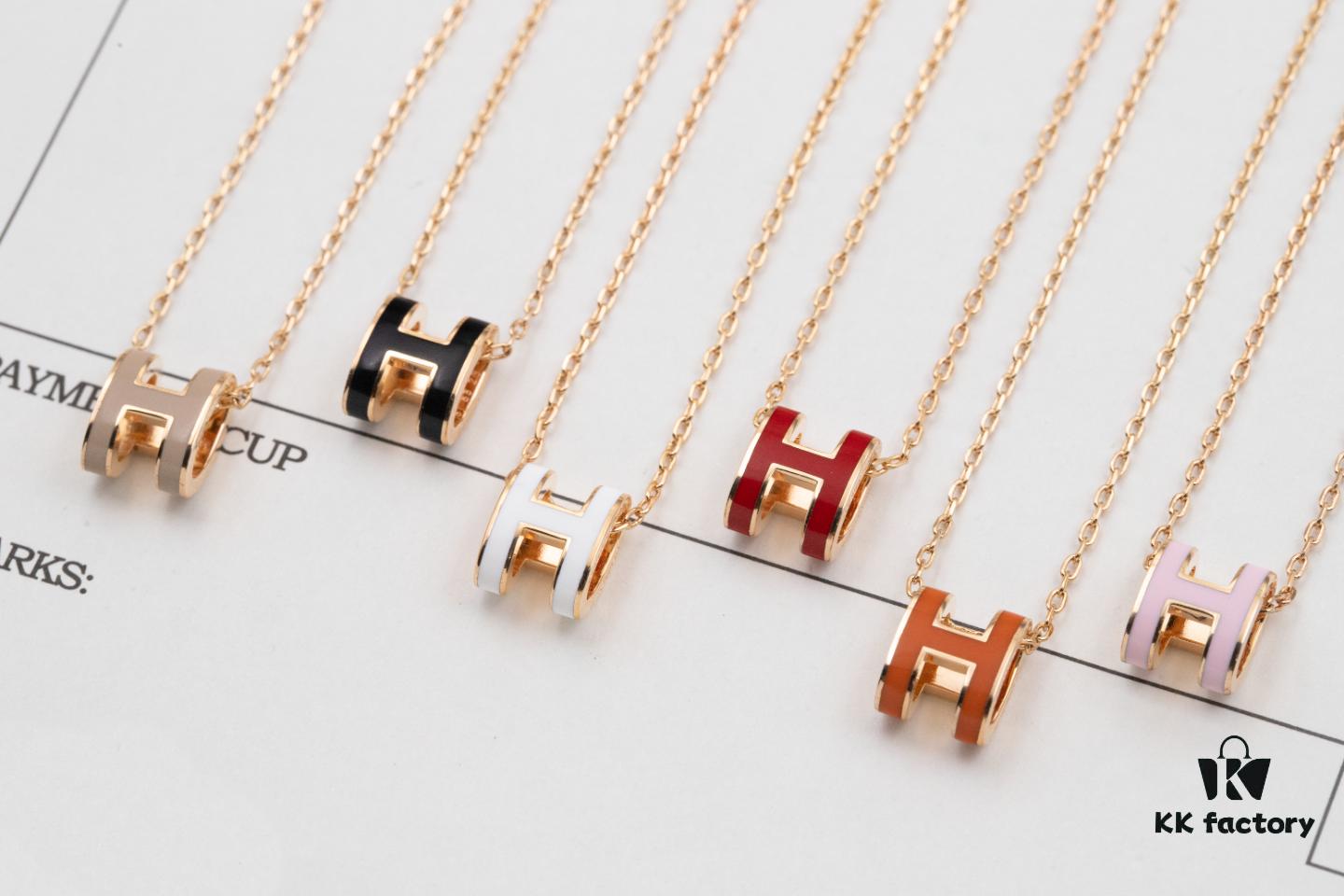 Mini POP Hermès H Pendant Necklace