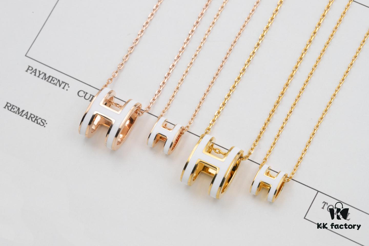 Mini POP Hermès H Pendant Necklace