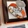 Hermes Overseas Loyalty Member Gift | Pop H Collection Bracelet in Rose Gold and Hermes Orange