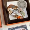 Hermès Overseas Points Member Gift HERMES | Pop H Collection ✨ Rose Gold Elephant Gray Bracelet Classic H Clasp Timeless Design
