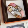 Hermes Overseas Member Points Gift | Pop H Collection Rose Gold Pink Bracelet