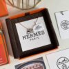 Hermes Overseas Points Member Gift | Pop H Collection ✨ Rose Gold Elephant Grey [Mini Size] | Classic H Lock, Timeless Design 🥰 | Clear Engraving on Bottom, Exquisite Craftsmanship | Includes Identity Strap, Points Card, Label, and Full Packaging