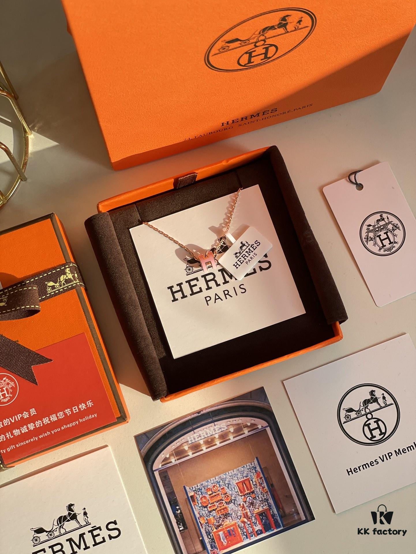 Hermes Pop H Series ✨ Rose Gold Pink [Mini Size]