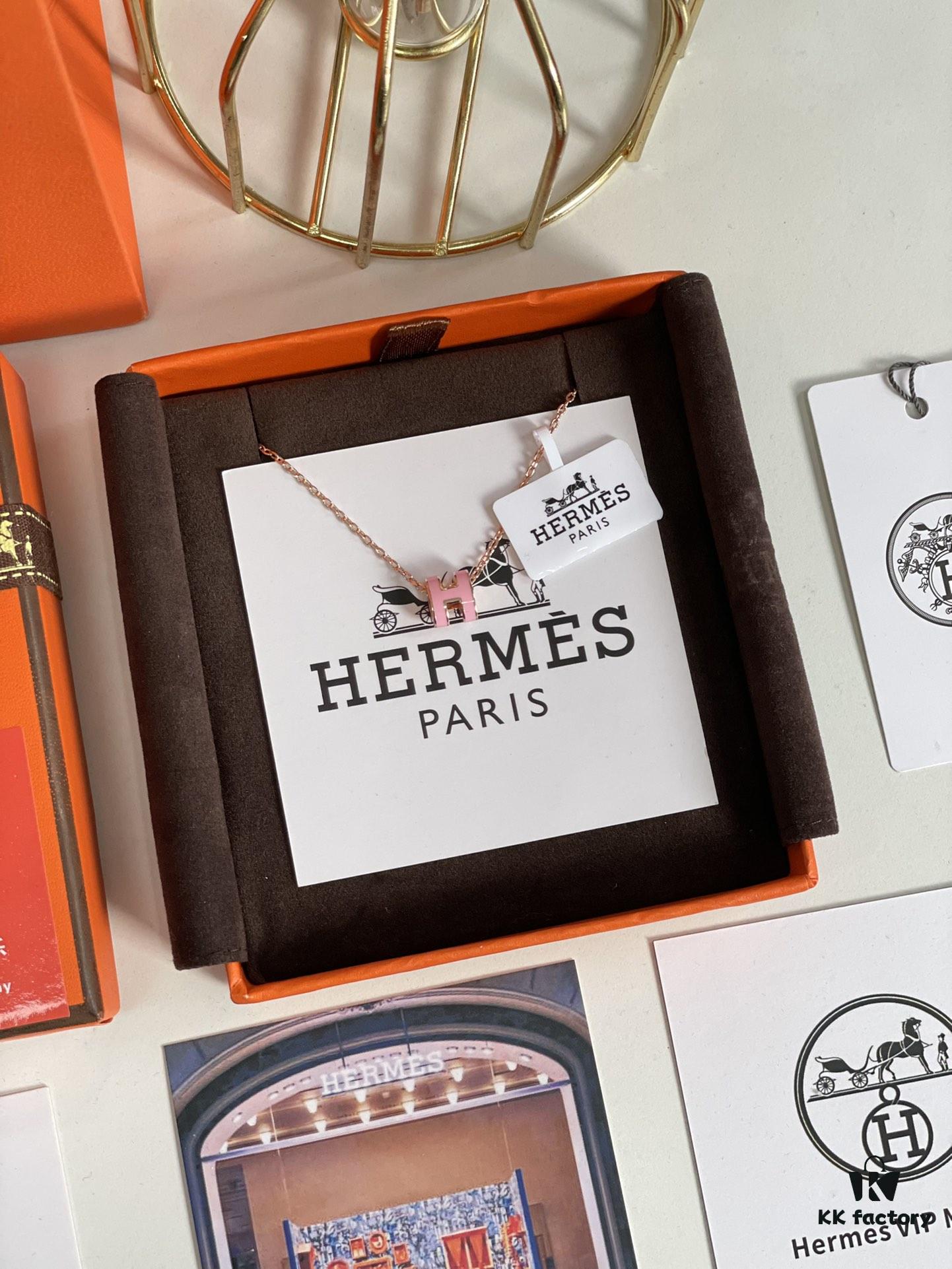 Hermes Pop H Series ✨ Rose Gold Pink [Mini Size]