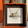 Hermes Overseas Points Member Gift HERMES | Pop H Collection ✨ Classic H Buckle, Timeless Design 🥰 Clear Engraving at Bottom, Gold Milkshake White, Identity Strap, Points Card, Tags, Full Packaging