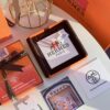 Hermes Overseas Points Member Gift HERMES | Pop H Collection ✨ Classic H Buckle, Timeless Design 🥰 Clear Engraving at Bottom, Rose Gold with Festive Red Color, Identity Strap, Points Card, Tags, Full Packaging