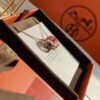 Hermes Overseas Points Member Gift HERMES | Pop H Collection ✨ Classic H Buckle, Timeless Design 🥰 Clear Engraving at Bottom, Rose Gold with Festive Red Color, Identity Strap, Points Card, Tags, Full Packaging
