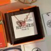 Hermes Overseas Points Member Gift HERMES | Pop H Collection ✨ Classic H Buckle, Timeless Design 🥰 Clear Engraving at Bottom, Rose Gold Pink Tone, Identity Strap, Points Card, Tags, Complete Packaging