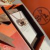 Hermes Overseas Points Member Gift HERMES | Pop H Collection ✨ Classic H Buckle, Timeless Design 🥰 Clear Engraving at Bottom, Rose Gold Milkshake White, Identity Strap, Points Card, Labels, Full Packaging